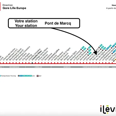 شقة Renove En 2023 A 10 Min De Lille ماركب-ان-باروئيل